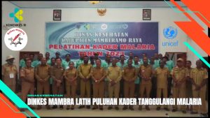 Dinas Kesehatan Mambra Latih Puluhan Kader Untuk Penanggulangan Malaria