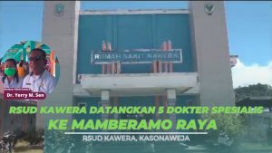RSUD Kawera Datangkan 5 Dokter Spesialis Rujukan  Ke Mamberamo Raya