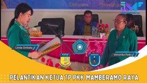 Veronika Paiki Mudumy dilantik Sebagai ketua TP PKK Mamberamo Raya