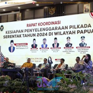 Pantau Kesiapsiagaan Jelang Pilkada Serentak di Papua, Kemenkopolhukam Gelar Rakor