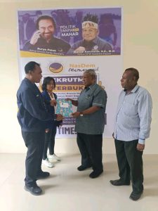 Tercatat Sudah 6 Bakal Calon Bupati Mambra Daftar ke Nasdem