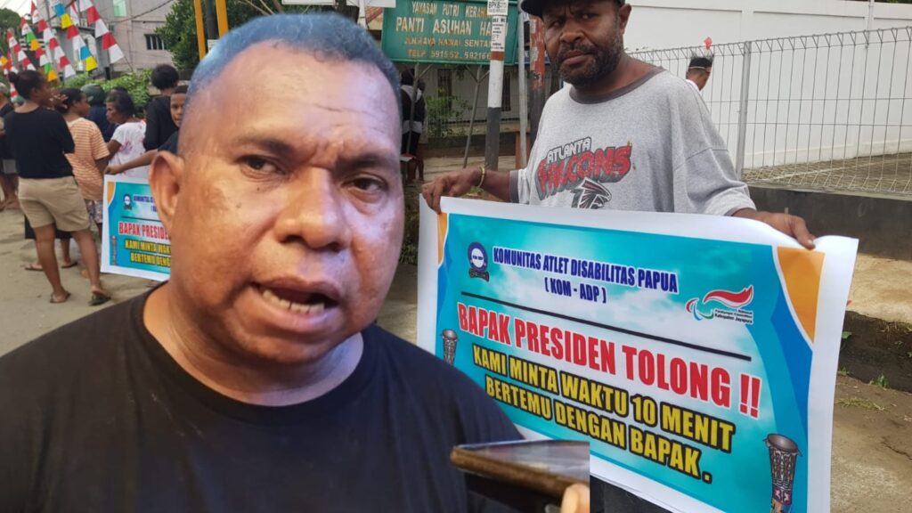 Renaldy Tokoro : Hanya Tunjukan Spanduk ke Jokowi, Saya di Amankan