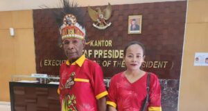 Johan Jasa Temui Staf Presiden Bahas Pengrusakan Hutan Adat di Sawe Suma