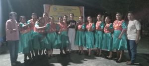 Peringati HUT PW GKI Harapan Abe, Panitia Gelar Yospan Menggunakan Lagu Rohani