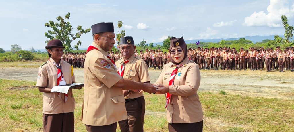 HUT Pramuka Ke 63, Alex Dusay: Pramuka Mampu Membentuk Karakter Generasi Papua