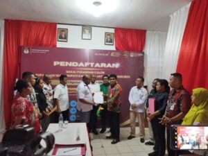 KPU Nyatakan Diterima dan Lengkap Berkas Persyaratan Pendaftaran Bapaslon Algito