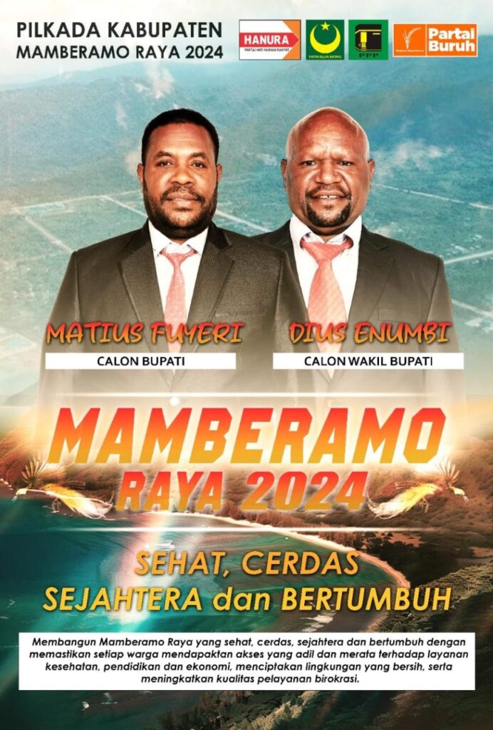 Ini Wajah Baru Calkada Mamberamo Raya Berikut Profil Lengkapnya