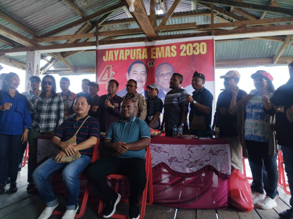 Relawan Nusantara Dukung Kemenangan Paslon Jayapura Emas di Pilkada 2024