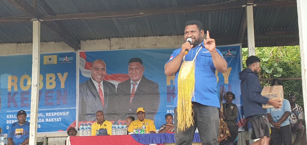 Kampanye Perdana di Burmeso, Paslon Roket Janji Program GG di Lanjutkan