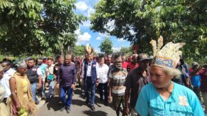 Paslon Algito Temani Cagub Papua BTM, Dengarkan Keluhan Masyarakat