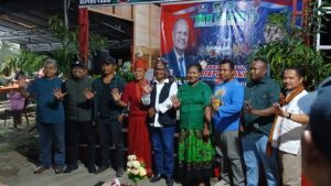 Relawan Sangmaneta Algito Kabupaten Jayapura Siap Menangkan Alpius-Giri