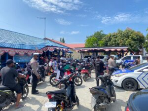 Hari Kedua Ops Zebra Cartenz, Satlantas Polres Jayapura Jaring Puluhan Kendaraan Roda Dua
