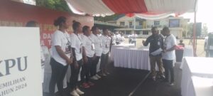 Simulasi Pilbup 2024: KPU Kabupaten Jayapura Latih KPPS dan Edukasi Masyarakat