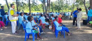 Yanni-Jemmi Fokus Atasi Kebutuhan Dasar Warga Sarmi dalam Kampanye Terbatas di Holmafen