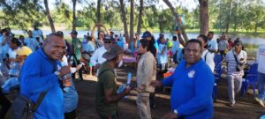 Yanni-Jemmi Goyang Kampung Holmafen; Kaum Perempuan Nyatakan Dukung Sarmi Ajaib