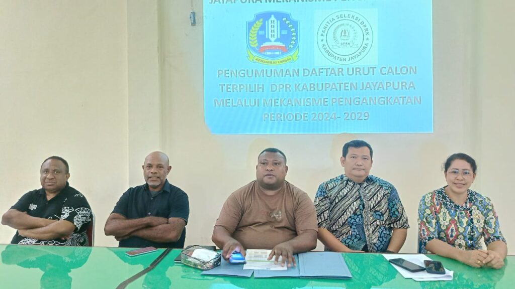 Ini Daftar Calon Terpilih DPRK Jayapura Jalur Otonomi Khusus