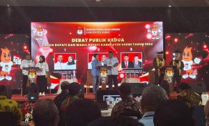 Pesan Penutup Paslon Yanni-Jemmi saat Debat: Bersama Rakyat Sarmi Kami Menuju Perubahan