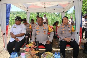 Polres Jayapura dan Petani Bersinergi Wujudkan Ketahanan Pangan di Kampung Doyo Baru