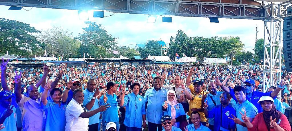 Yanni-Jemmi Berjanji Alokasikan Gaji untuk Warga, Fokus Pada Transformasi Pasar Sarmi