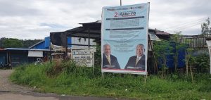 H-1 Pemilu, Baliho Paslon Masih Terpampang, Bawaslu Diminta Bertindak Tegas