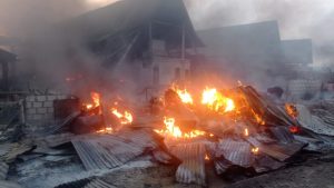 Kapolres Nasatekay: Tim Inafis Olah TKP, Dalami Penyebab Kebakaran Pasar Baru Sentani