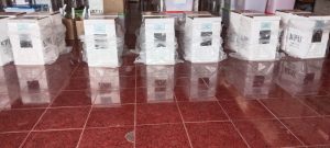 KPU Kabupaten Jayapura Distribusikan Logistik PSU untuk 10 TPS, Pemilih Diharap Antusias
