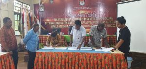 Tok, KPU Tetapkan Pasangan ROKET Pemenang Pilkada Mamberamo Raya