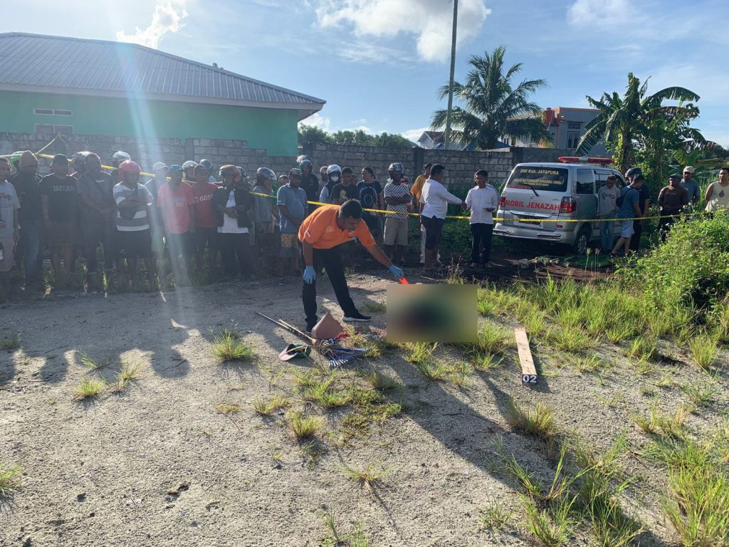 Polisi Selidiki Kasus Penemuan Mayat Petugas Kebersihan di BTN Pemda Doyo Baru