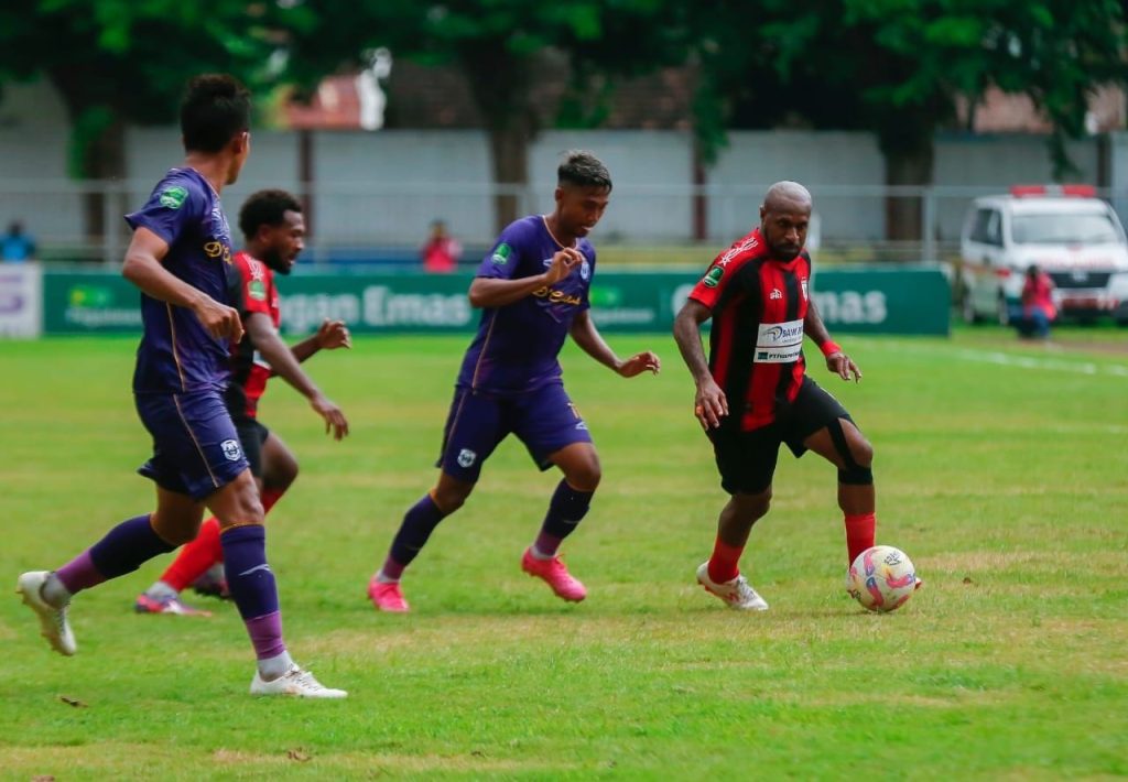 Gol Penyelamat Boaz Jaga Asa Persipura Bertahan di Liga 2