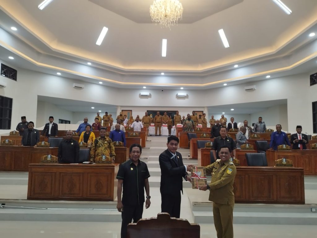 DPRK Jayapura Serahkan Laporan Reses ke Pemkab, Jadi Acuan Penyusunan RKPD 2026