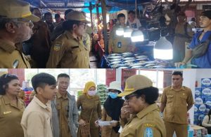 TPID Kabupaten Jayapura Sidak Pasar dan Swalayan Jelang Ramadhan