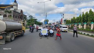 Operasi Keselamatan Cartenz 2025 Dimulai, Polres Jayapura Tindak Pelanggar dan Beri Edukasi