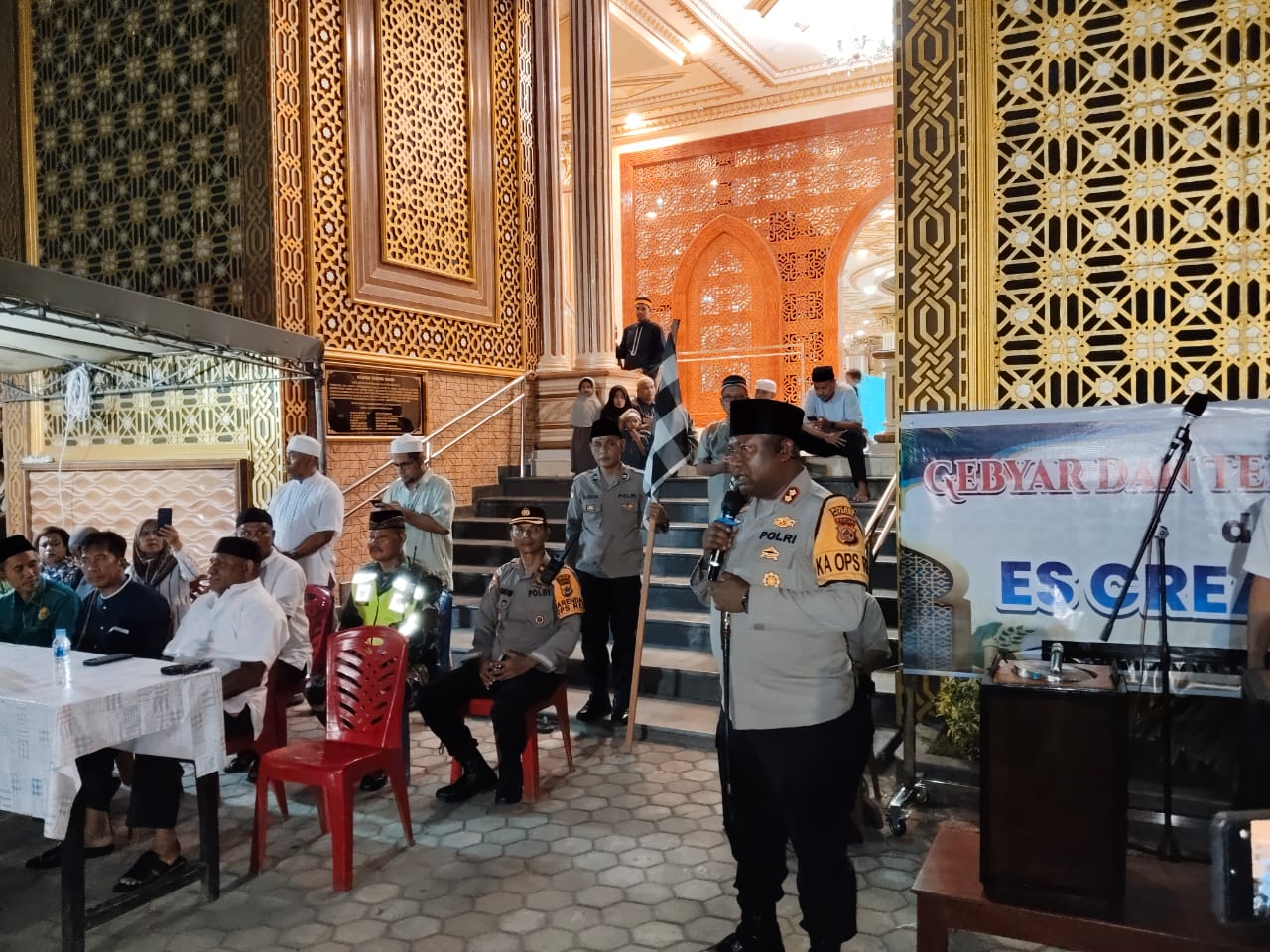 Kapolres Jayapura sambutan