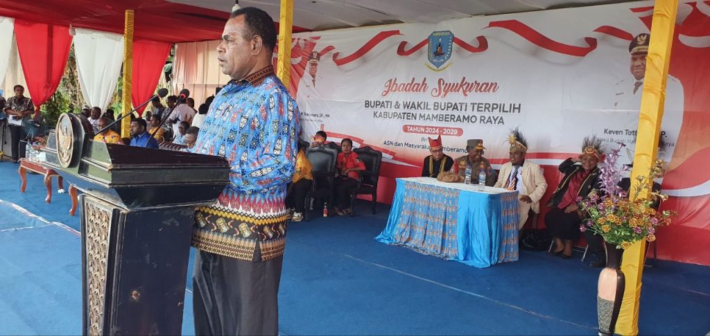 Ketua DPRK Mamberamo Raya Harap Pemerintahan ROKET Berikan Pelayanan Merata