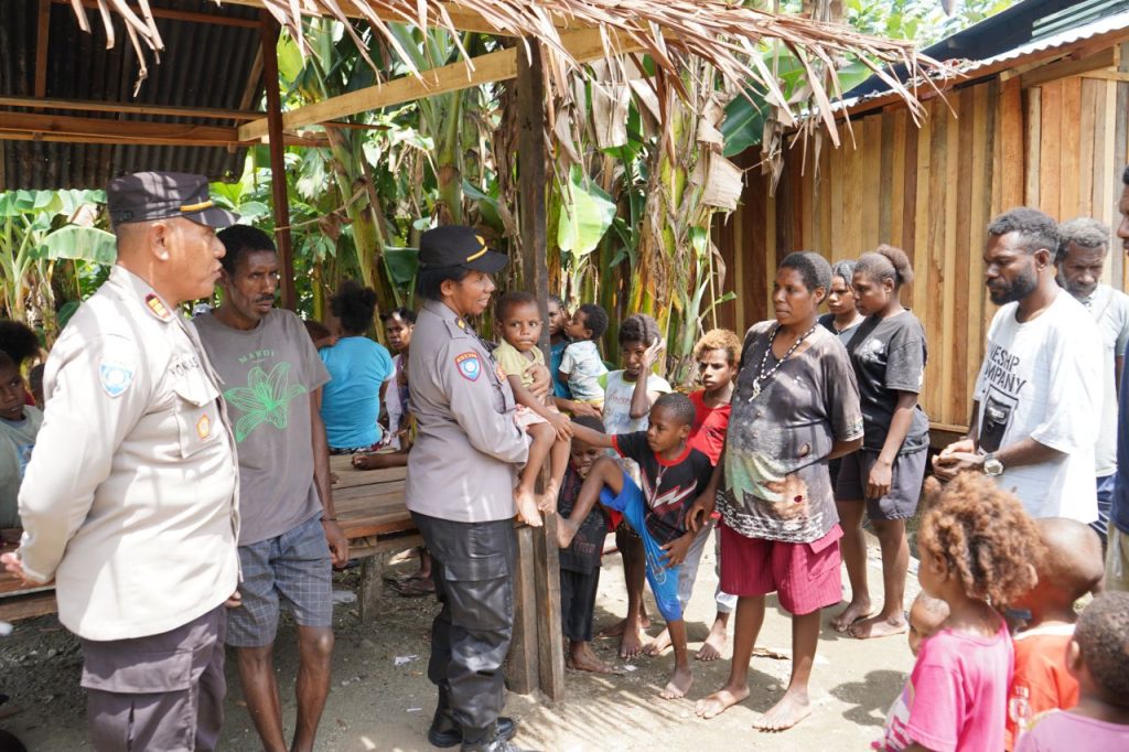 Satgas Si-Ipar Ops Rasaka Cartenz 2025 Polres Jayapura Data Anak Putus Sekolah di Sentani Kota
