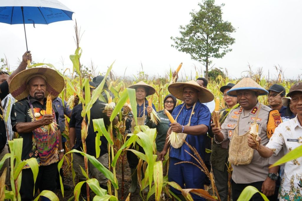 Kapolres Jayapura: Polri Hadir Tak Hanya untuk Keamanan, Tapi Juga Ketahanan Pangan