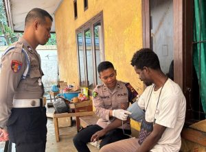Pentingnya Deteksi Dini: Satgas Keladi Sagu Polres Jayapura Edukasi Warga Asrama Mamberamo tentang Hipertensi