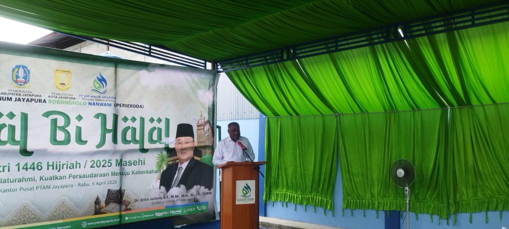 Ini Harapan Walikota Jayapura Saat Hadiri Halal Bihalal PT AMJ Robongholo Nanwani