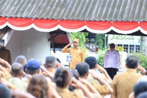 Apel Perdana Gubernur Papua Selatan: Disiplin ASN Jadi Kunci Perubahan