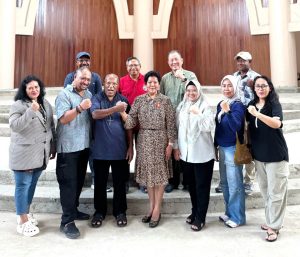 Gerindra Papua Kunjungi Gereja Katedral Jayapura, Tinjau Progres Pembangunan dan Jalin Kedekatan dengan Uskup