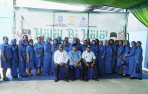 Hadiri Halal Bihalal PT Air Minum Jayapura, Ini Pesan Wabup Haris Yocku
