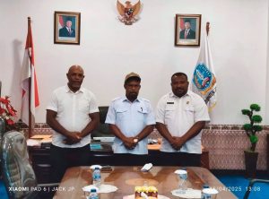 Pansel DPRK Jayapura Temui Bupati Yunus Wonda, Bahas Kelanjutan Tahapan Seleksi Jalur Otsus