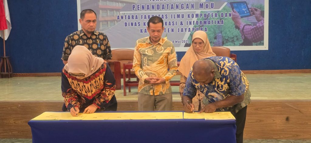 Diskominfo Jayapura dan Uniyap Papua Teken MoU, Dorong Pengembangan Teknologi dan Riset Mahasiswa