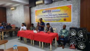 Hadiri Coffee Morning DPRP, Haris Yocku Dukung Pemberantasan Miras dan Narkoba