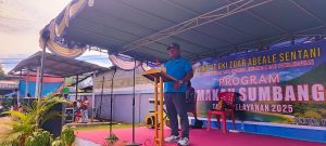 Dukung Program Gereja, Wabup Jayapura Hadiri Makan Sumbang Jemaat Zoar Abe Ale