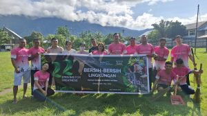 Rayakan Ulang Tahun ke-22, Hotel Horison dan Horex Sentani Gelar Aksi Peduli Lingkungan di Sentani