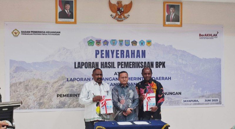 BPK Serahkan Laporan Pemeriksaan Keuangan Kabupaten Mamberamo Tengah, Temukan Sejumlah Masalah