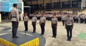 54 Personel Polresta Jayapura Kota Naik Pangkat, Enam Terima Penghargaan atas Prestasi