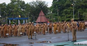 Pimpin Apel ASN, Plt. Sekda Jayapura Ingatkan Soal Tindak Lanjut Temuan BPK dan Penyaluran Dana Otsus