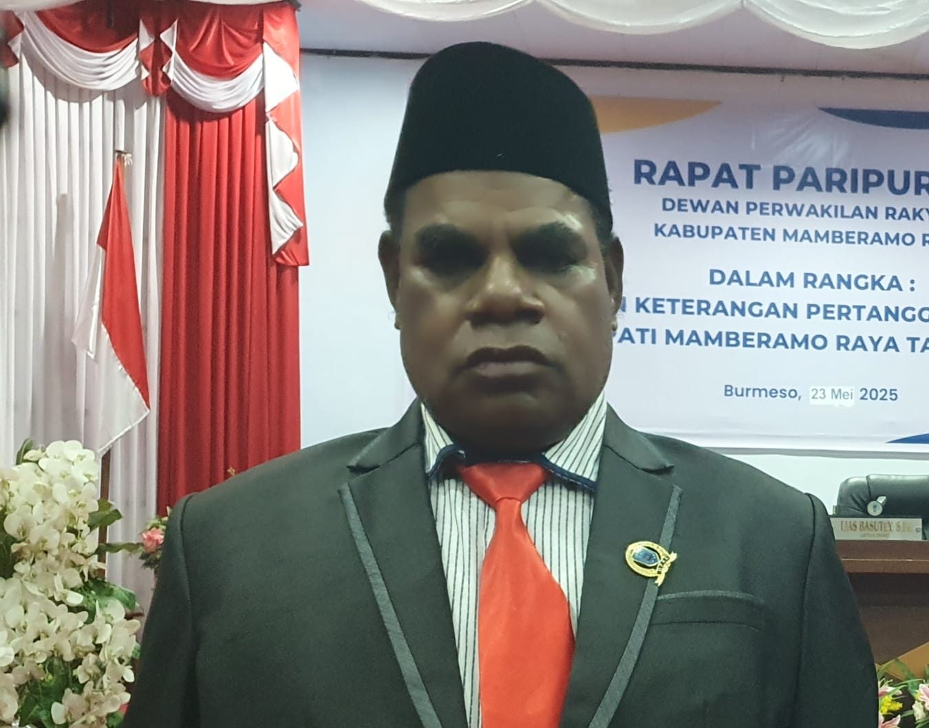 Ketua DPRK Elias Basutey, S.Pd